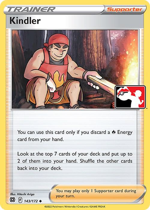 Kindler - 143/172 143/172 Uncommon Prize Pack Series Cards Pokémon card
