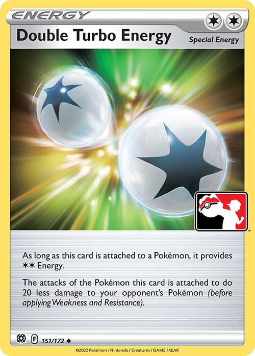 Double Turbo Energy - 151/172 151/172 Uncommon Prize Pack Series Cards Pokémon card