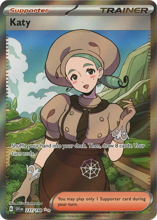 Katy - 237/198 237/198 Ultra Rare Scarlet & Violet Base Set Pokémon card