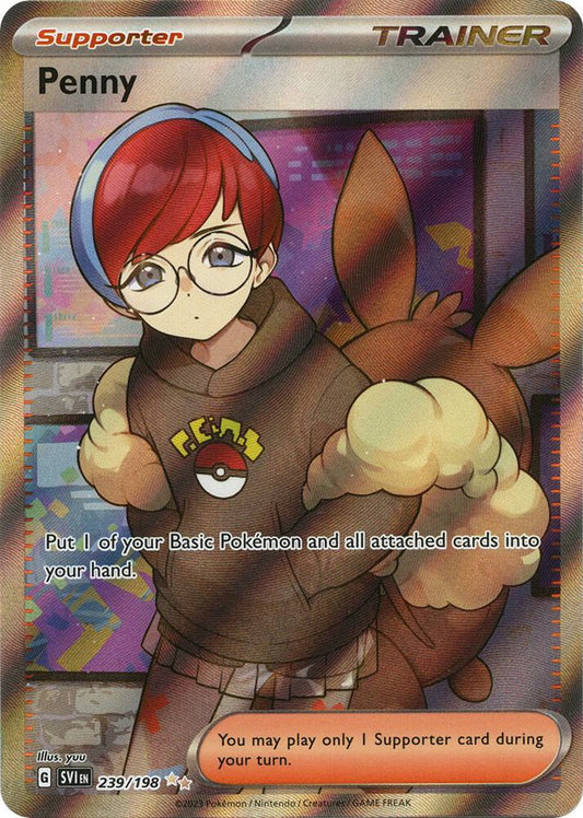 Penny - 239/198 239/198 Ultra Rare Scarlet & Violet Base Set Pokémon card