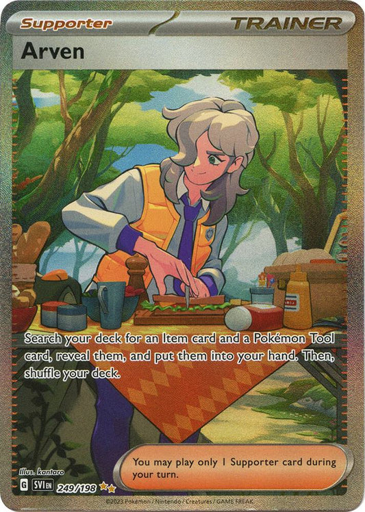Arven - 249/198 Special Illustration Rare SV01: Scarlet & Violet Base Set