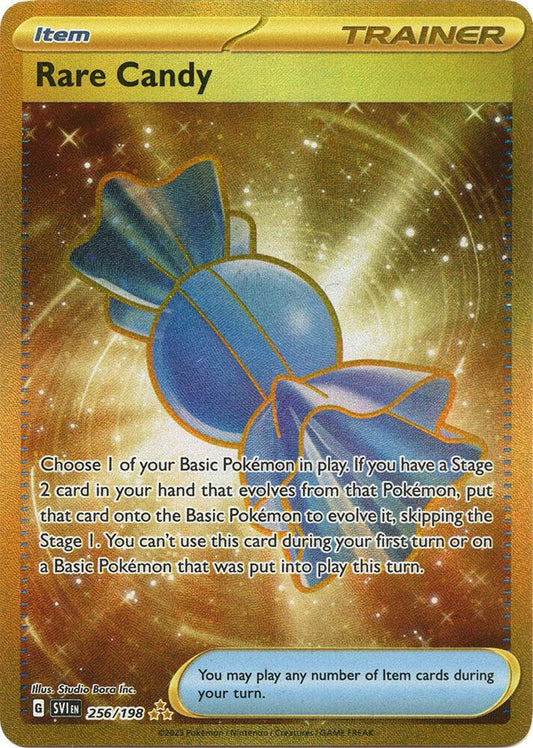 Rare Candy - 256/198 256/198 Hyper Rare Scarlet & Violet Base Set Pokémon card