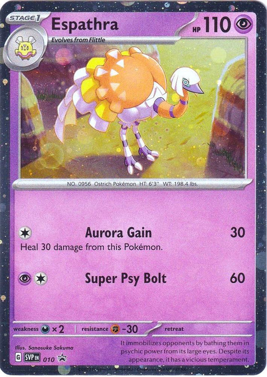 Espathra - 010 010 Promo Scarlet & Violet Promo Cards Pokémon card