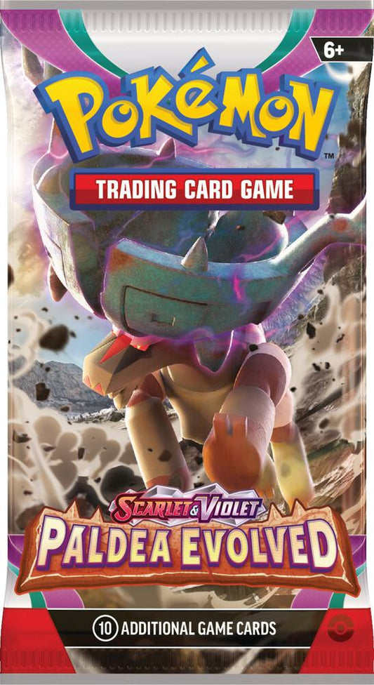 Paldea Evolved Booster Pack Pokémon card
