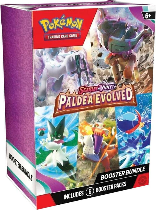 Paldea Evolved Booster Bundle Pokémon card
