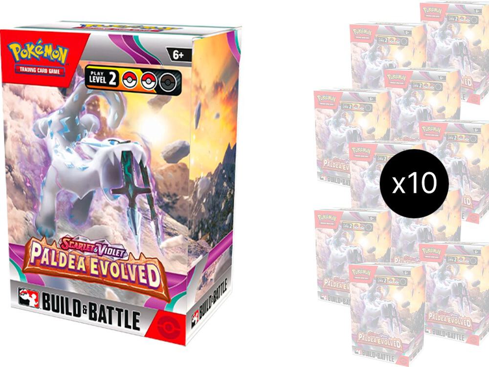 Paldea Evolved Build & Battle Box Display - SV02: Paldea Evolved