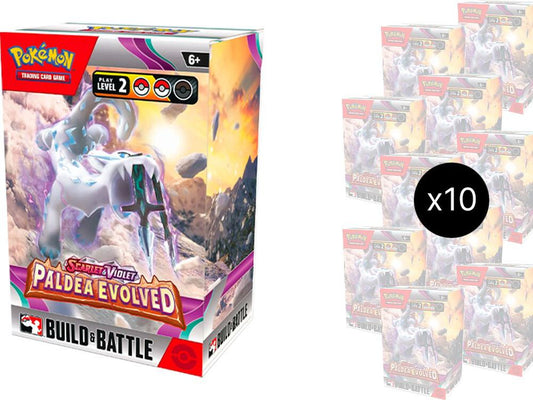 Paldea Evolved Build & Battle Box Display - SV02: Paldea Evolved