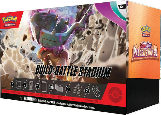 Paldea Evolved Build & Battle Stadium Pokémon card