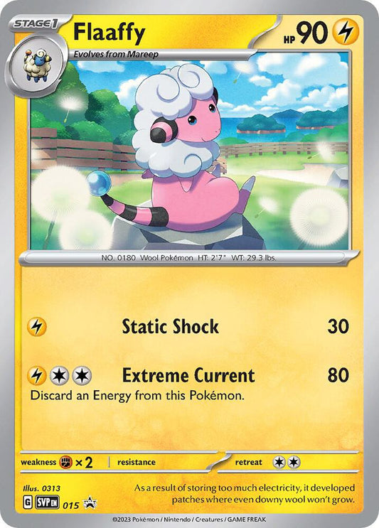 Flaaffy - 015 - 015 Promo SV: Scarlet & Violet Promo Cards