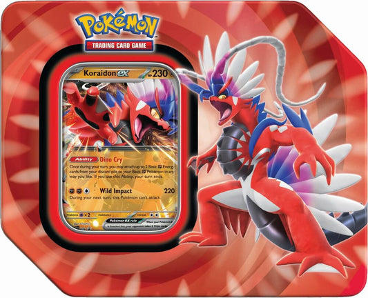 Paldea Legends Tin [Koraidon ex] (International Version) Miscellaneous Cards & Products Pokémon card