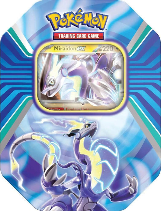Paldea Legends Tin [Miraidon ex] Miscellaneous Cards & Products Pokémon card