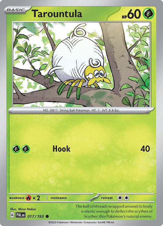 Tarountula - 017/193 017/193 Common Paldea Evolved Pokémon card