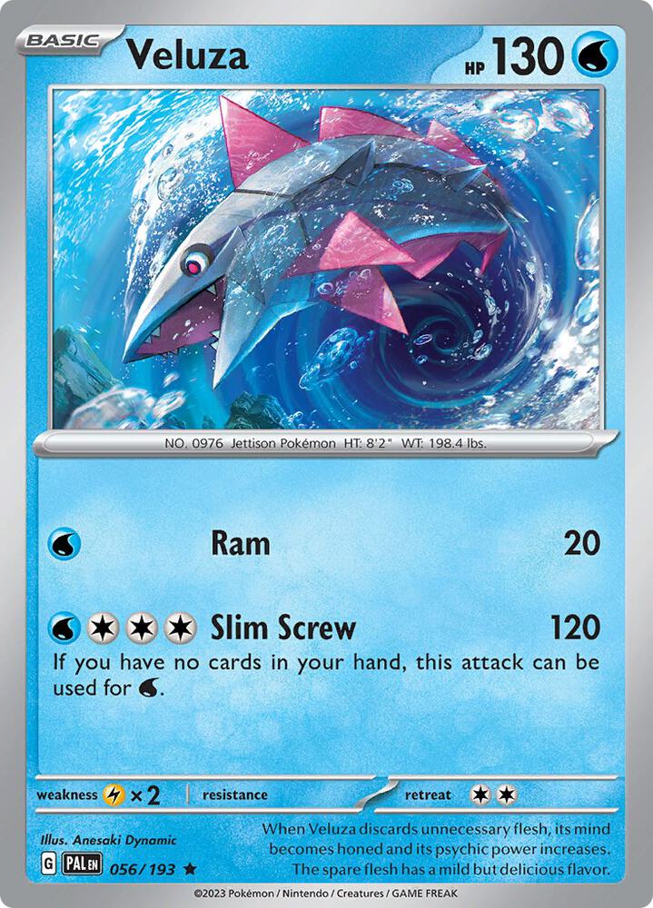 Veluza - 056/193 Rare SV02: Paldea Evolved
