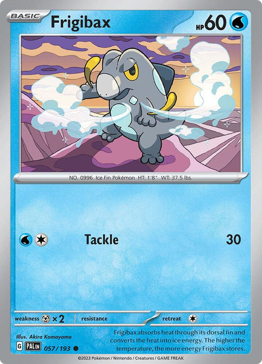 Frigibax - 057/193 057/193 Common Paldea Evolved Pokémon card