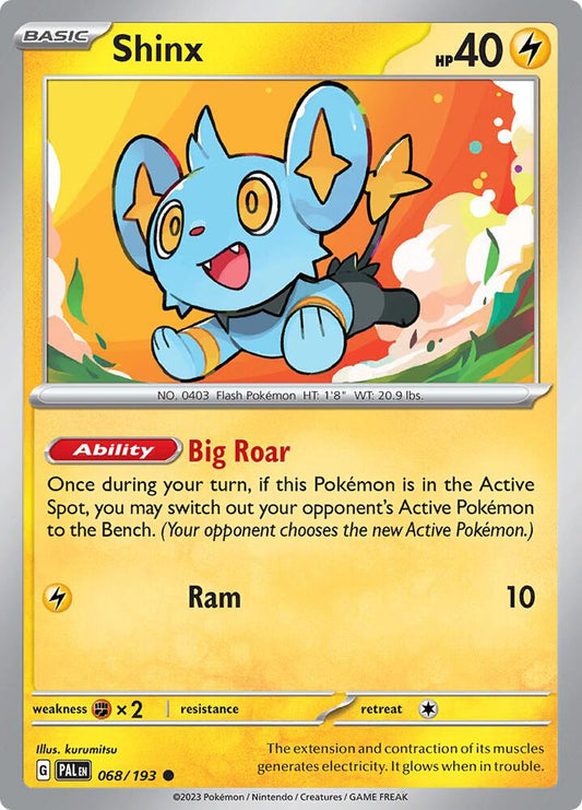 Shinx - 068/193 Common SV02: Paldea Evolved