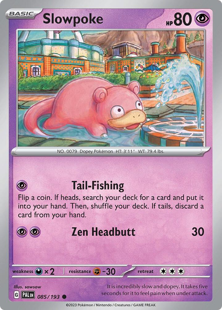 Slowpoke - 085/193 Common SV02: Paldea Evolved