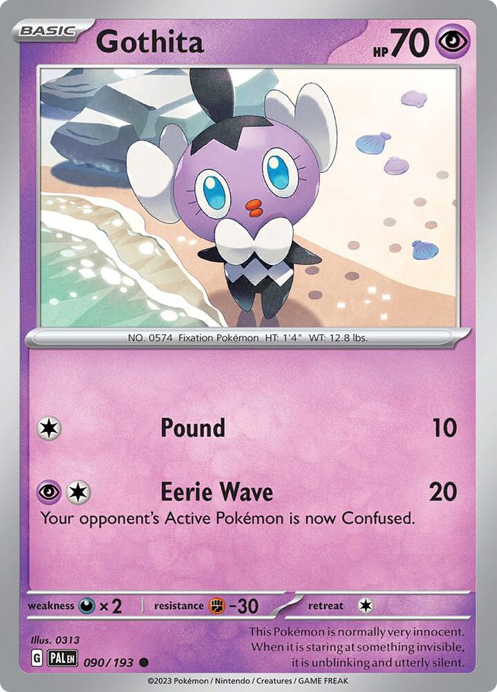 Gothita - 090/193 Common SV02: Paldea Evolved