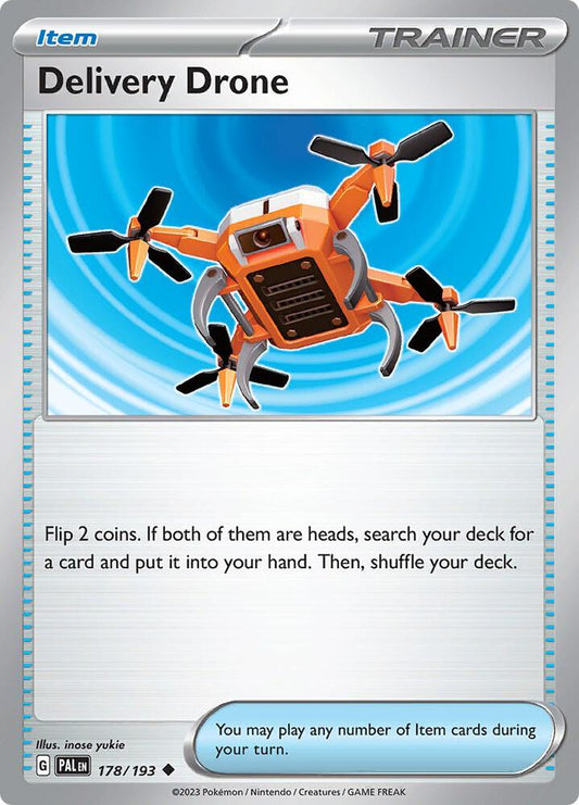 Delivery Drone - 178/193 Uncommon SV02: Paldea Evolved