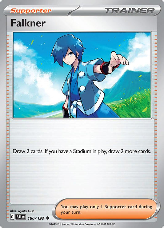 Falkner - 180/193 180/193 Uncommon Paldea Evolved Pokémon card
