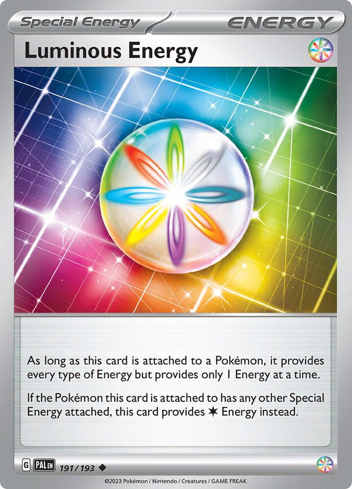 Luminous Energy - 191/193 Uncommon SV02: Paldea Evolved