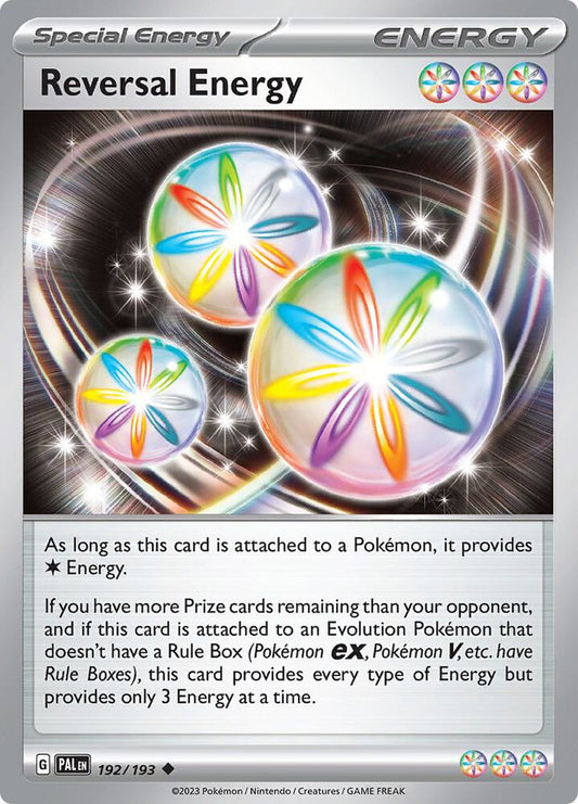Reversal Energy 192/193 Uncommon Paldea Evolved Pokémon card