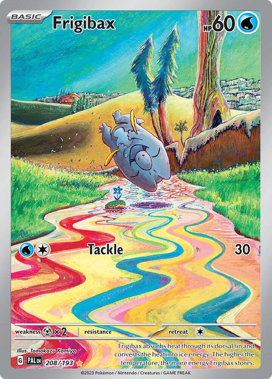 Frigibax - 208/193 208/193 Illustration Rare Paldea Evolved Pokémon card