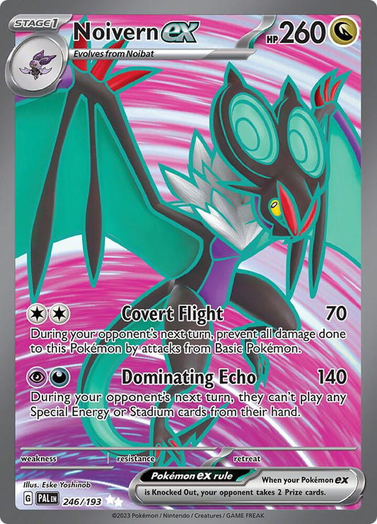 Noivern ex - 246/193 246/193 Ultra Rare Paldea Evolved Pokémon card