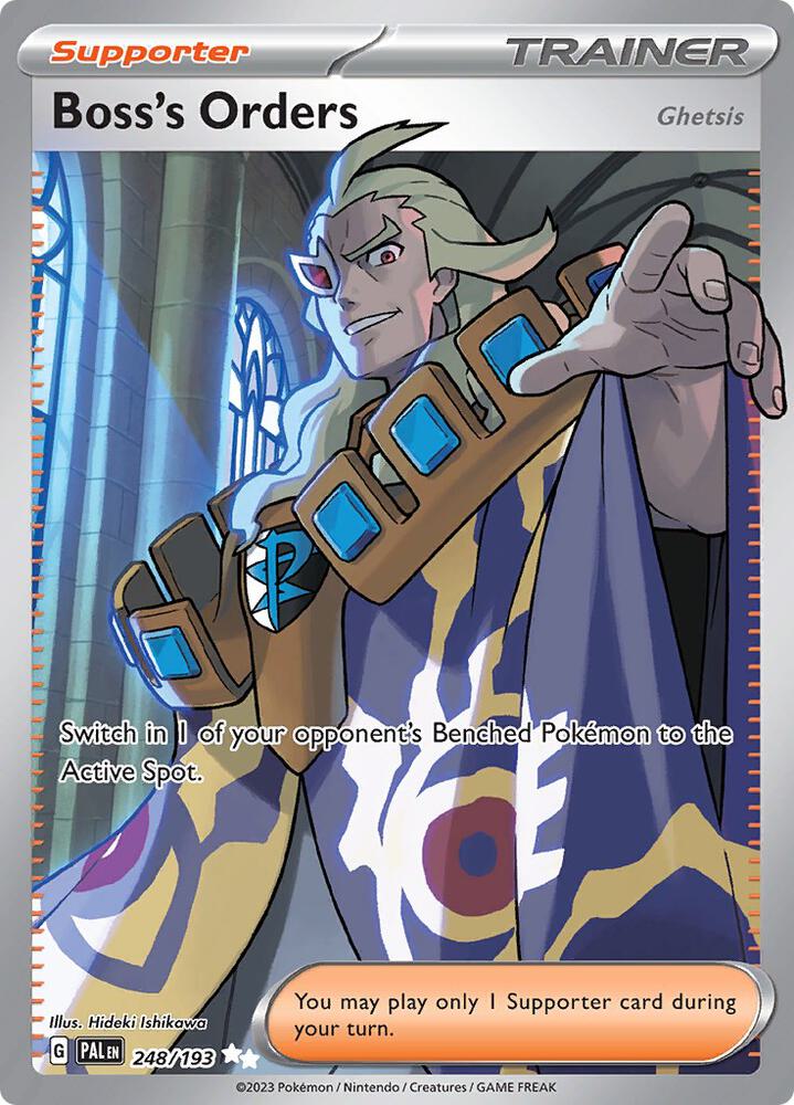Boss's Orders - 248/193 Ultra Rare SV02: Paldea Evolved