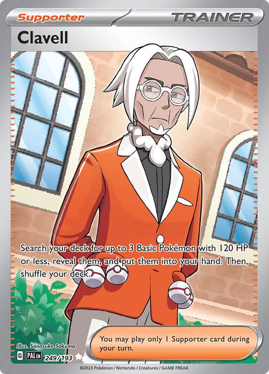 Clavell - 249/193 249/193 Ultra Rare Paldea Evolved Pokémon card