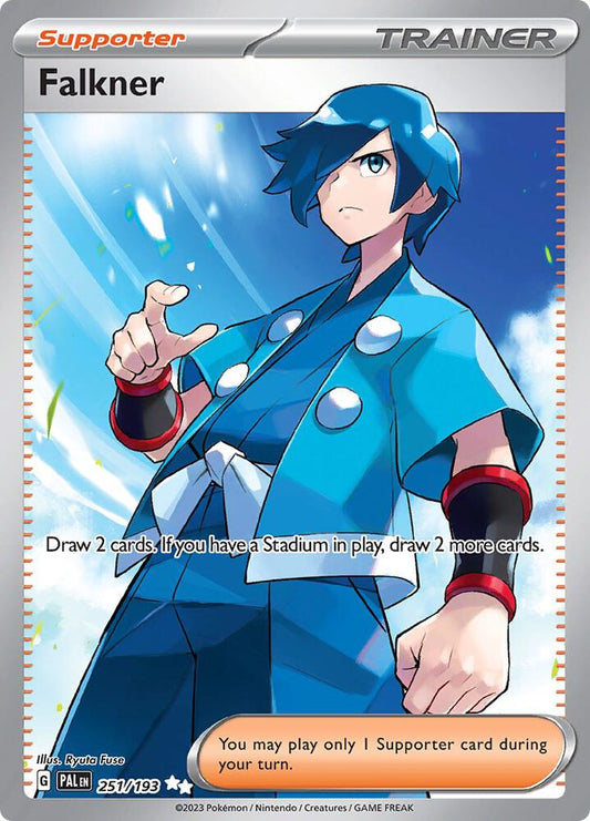Falkner - 251/193 251/193 Ultra Rare Paldea Evolved Pokémon card