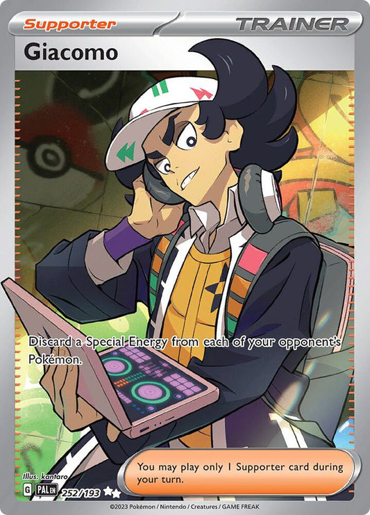 Giacomo - 252/193 252/193 Ultra Rare Paldea Evolved Pokémon card