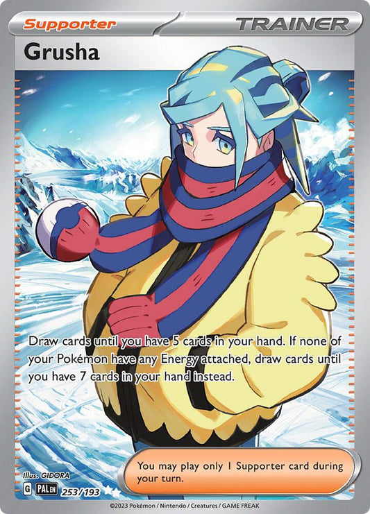 Grusha - 253/193 253/193 Ultra Rare Paldea Evolved Pokémon card