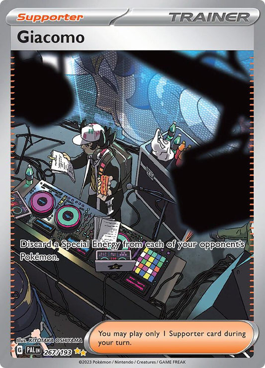 Giacomo - 267/193 Special Illustration Rare SV02: Paldea Evolved