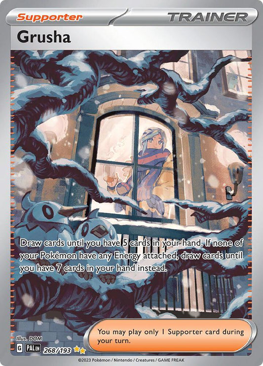 Grusha - 268/193 268/193 Special Illustration Rare Paldea Evolved Pokémon card