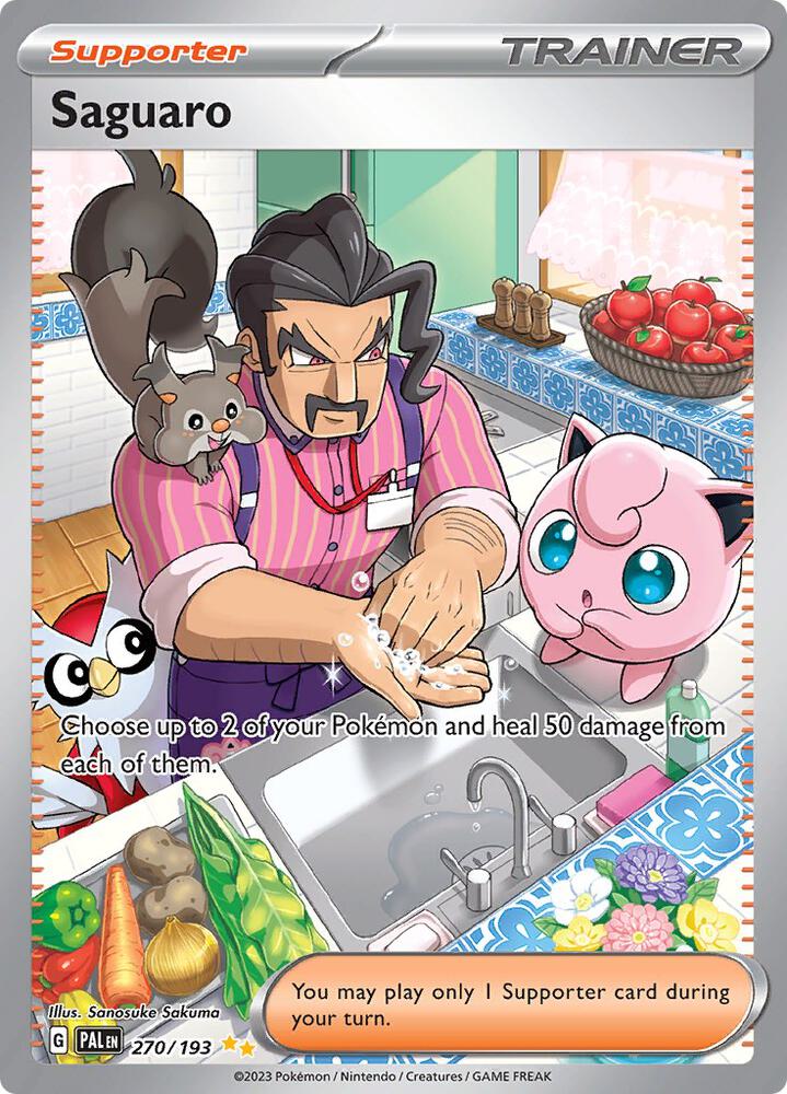 Saguaro - 270/193 270/193 Special Illustration Rare Paldea Evolved Pokémon card