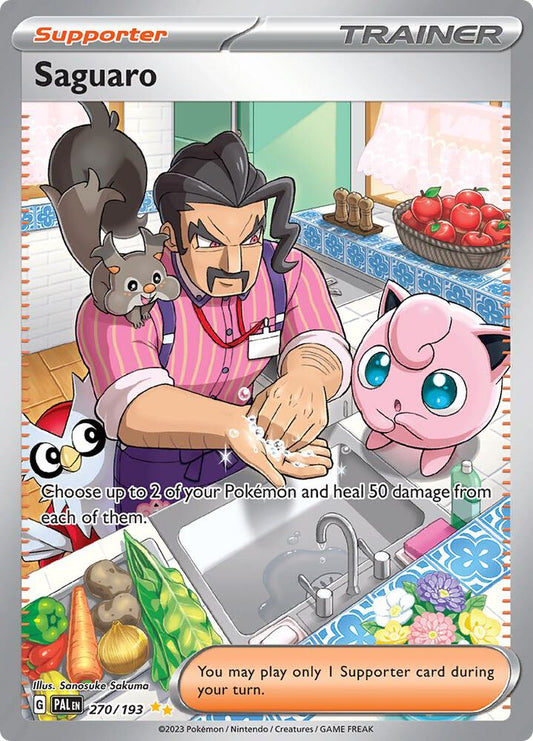 Saguaro - 270/193 270/193 Special Illustration Rare Paldea Evolved Pokémon card