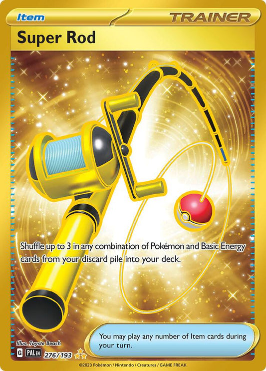 Super Rod - 276/193 276/193 Hyper Rare Paldea Evolved Pokémon card