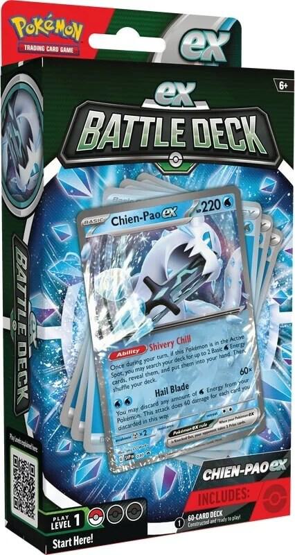 ex Battle Deck [Chien-Pao ex] Miscellaneous Cards & Products Pokémon card