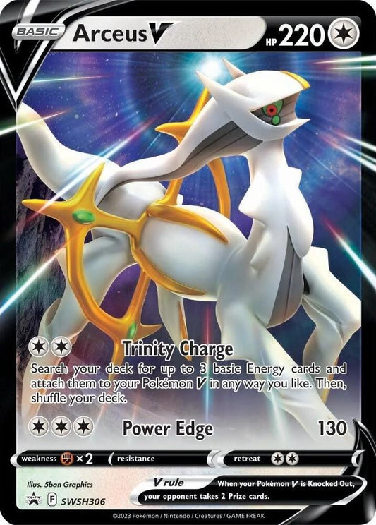 Arceus V - SWSH306 SWSH306 Promo Sword & Shield Promo Cards Pokémon card