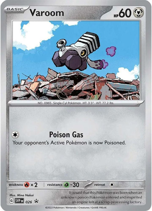 Varoom - 026 - 026 Promo SV: Scarlet & Violet Promo Cards