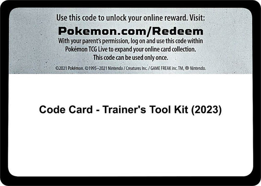 Code Card - Trainer's Tool Kit (2023) Code Card Miscellaneous Cards & Products Pokémon card