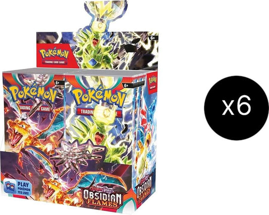 Obsidian Flames Booster Box Case - SV03: Obsidian Flames