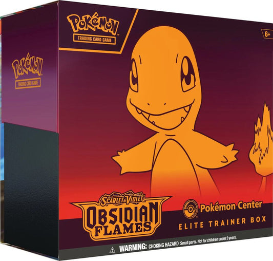 Obsidian Flames Pokemon Center Elite Trainer Box (Exclusive) - SV03: Obsidian Flames