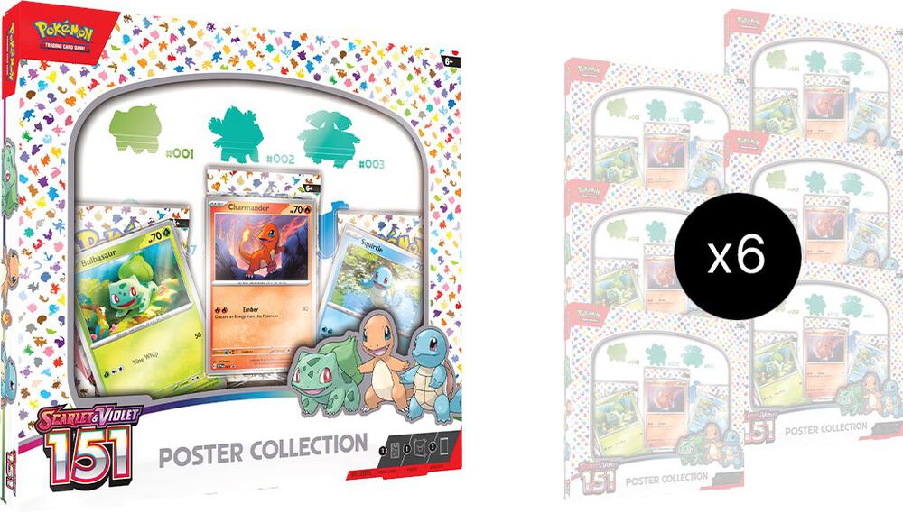 151 Poster Collection Case Scarlet & Violet 151 Pokémon card