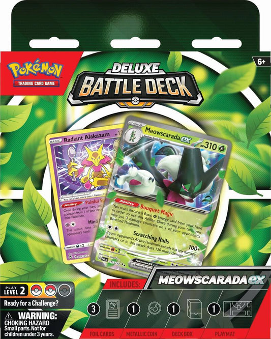Deluxe Battle Deck [Meowscarada ex] Miscellaneous Cards & Products Pokémon card