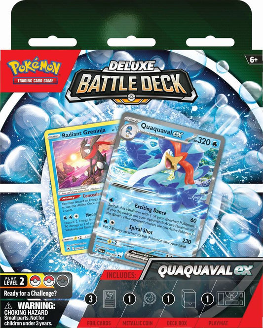 Deluxe Battle Deck [Quaquaval ex] Miscellaneous Cards & Products Pokémon card
