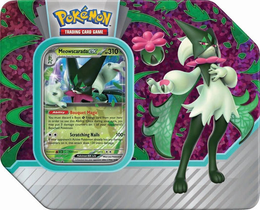 Paldea Partners Tin [Meowscarada ex] Miscellaneous Cards & Products Pokémon card