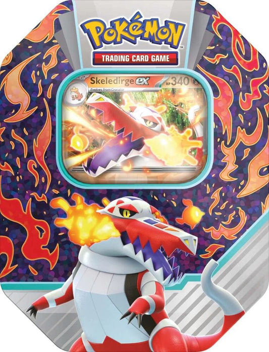 Paldea Partners Tin [Skeledirge ex] [International Edition] Miscellaneous Cards & Products Pokémon card