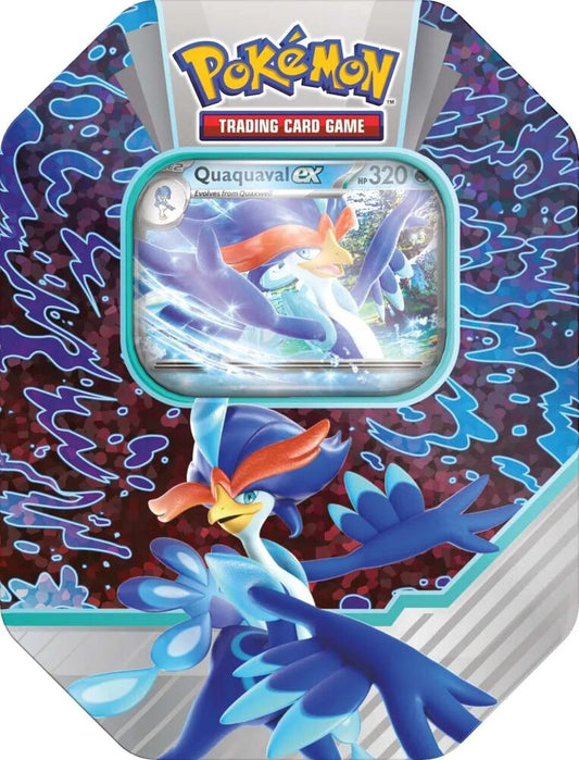 Paldea Partners Tin [Quaquaval ex] [International] Miscellaneous Cards & Products Pokémon card