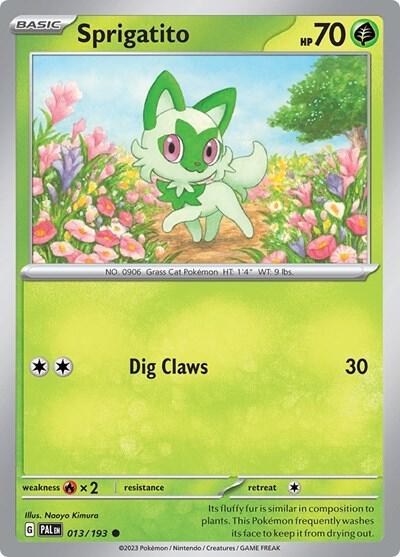 Sprigatito - 013/193 (Summer 2023 Collector Chest) 013/193 Common Miscellaneous Cards & Products Pokémon card